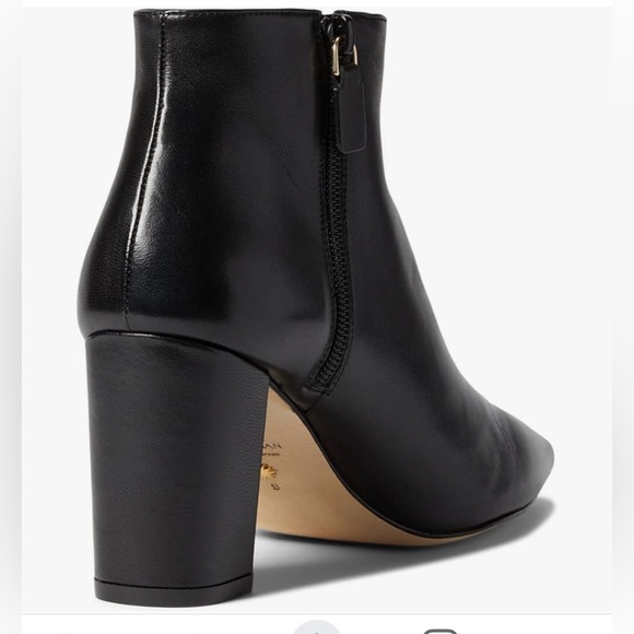 NEW STUART WEITZMAN 75 ZIP ANKLE BOOTIE  IN BLACK 38 7.5 - Picture 4 of 11